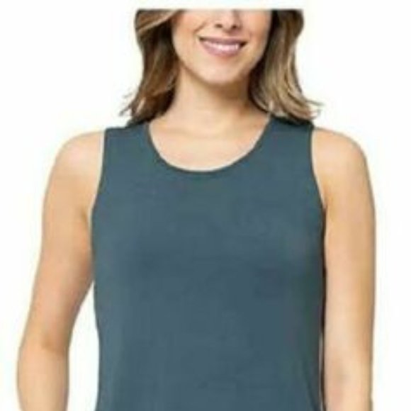 NWT Women's Teal MPG Mondetta Tencel Stretch Dress - Picture 1 of 2